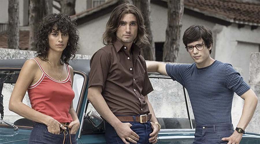 Protagonistas de "Las leyes de la frontera" (2021)