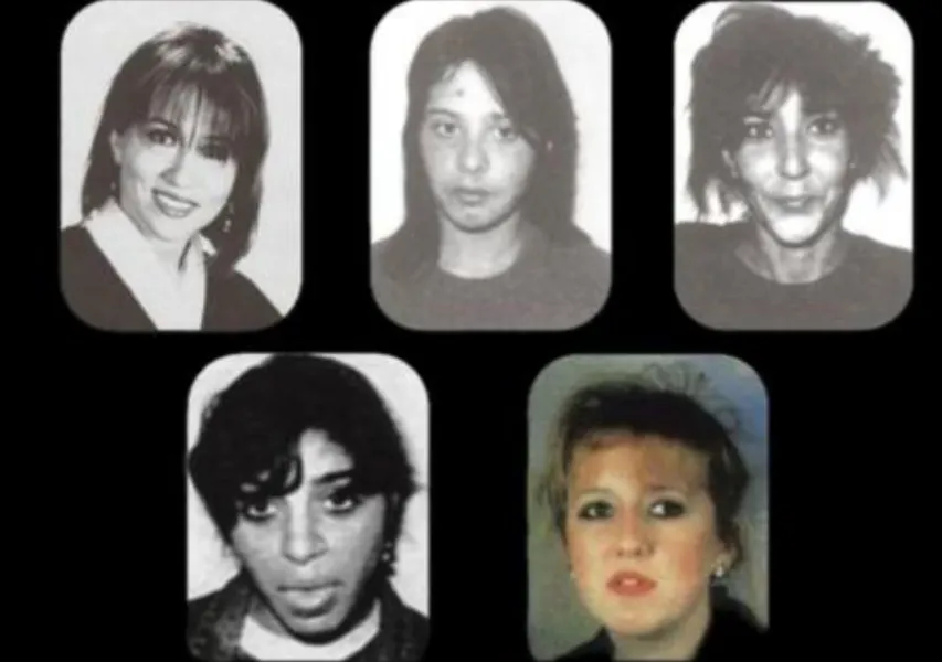 rostros de las víctimas del asesino en serie de castellón